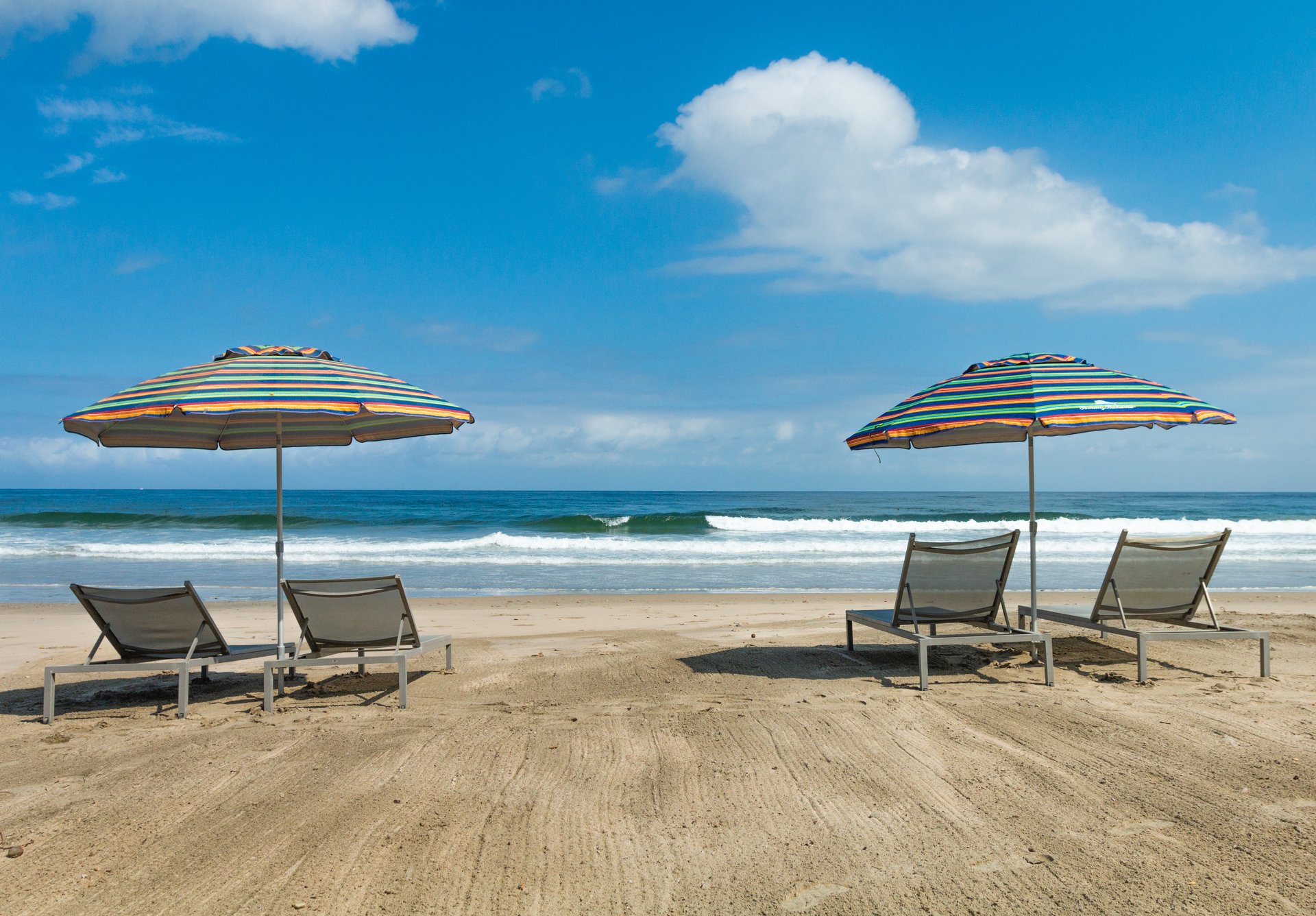 Punta Negra beach in front of Torre Marsai